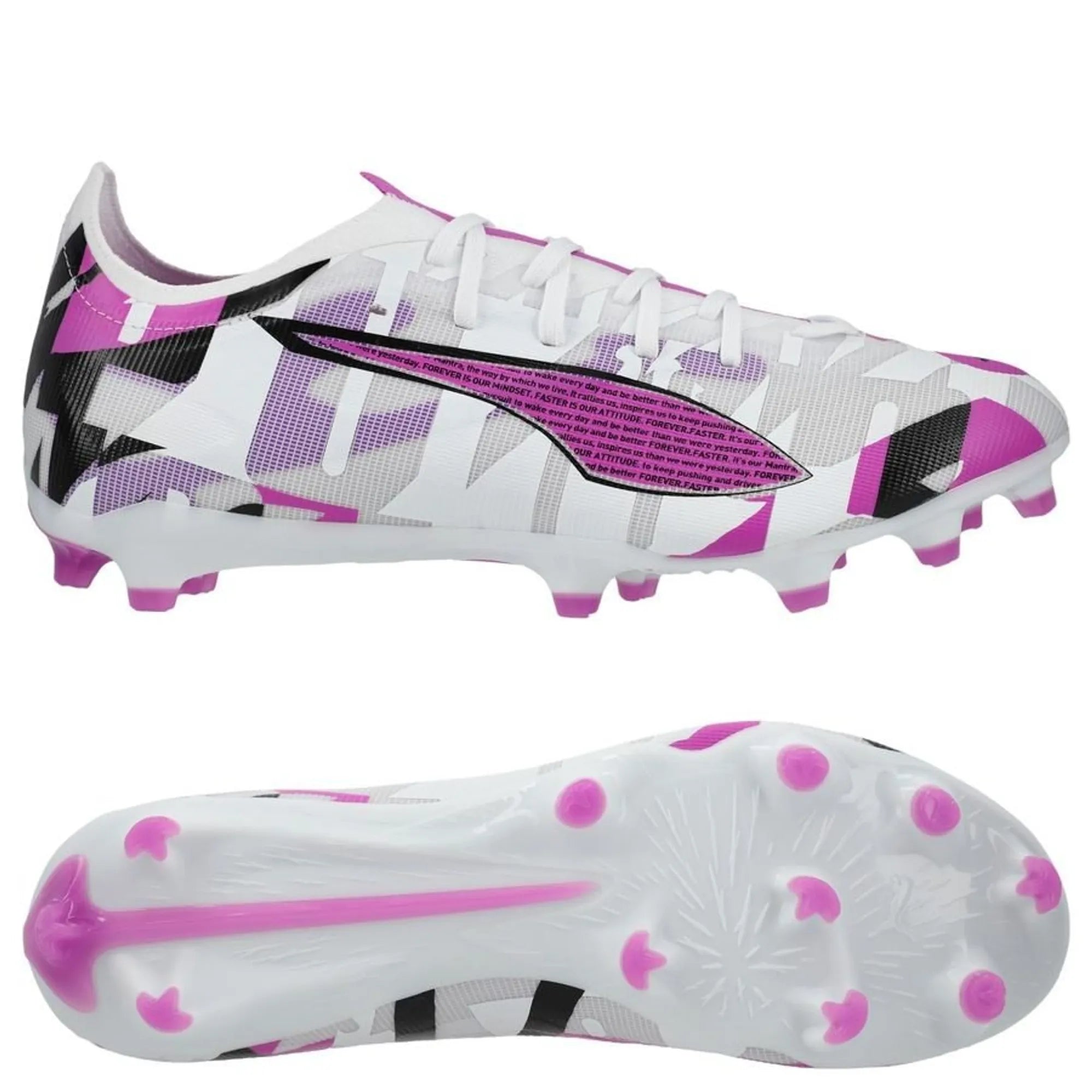 PUMA ULTRA 5 Match Forever FG/AG bianca 108412-01