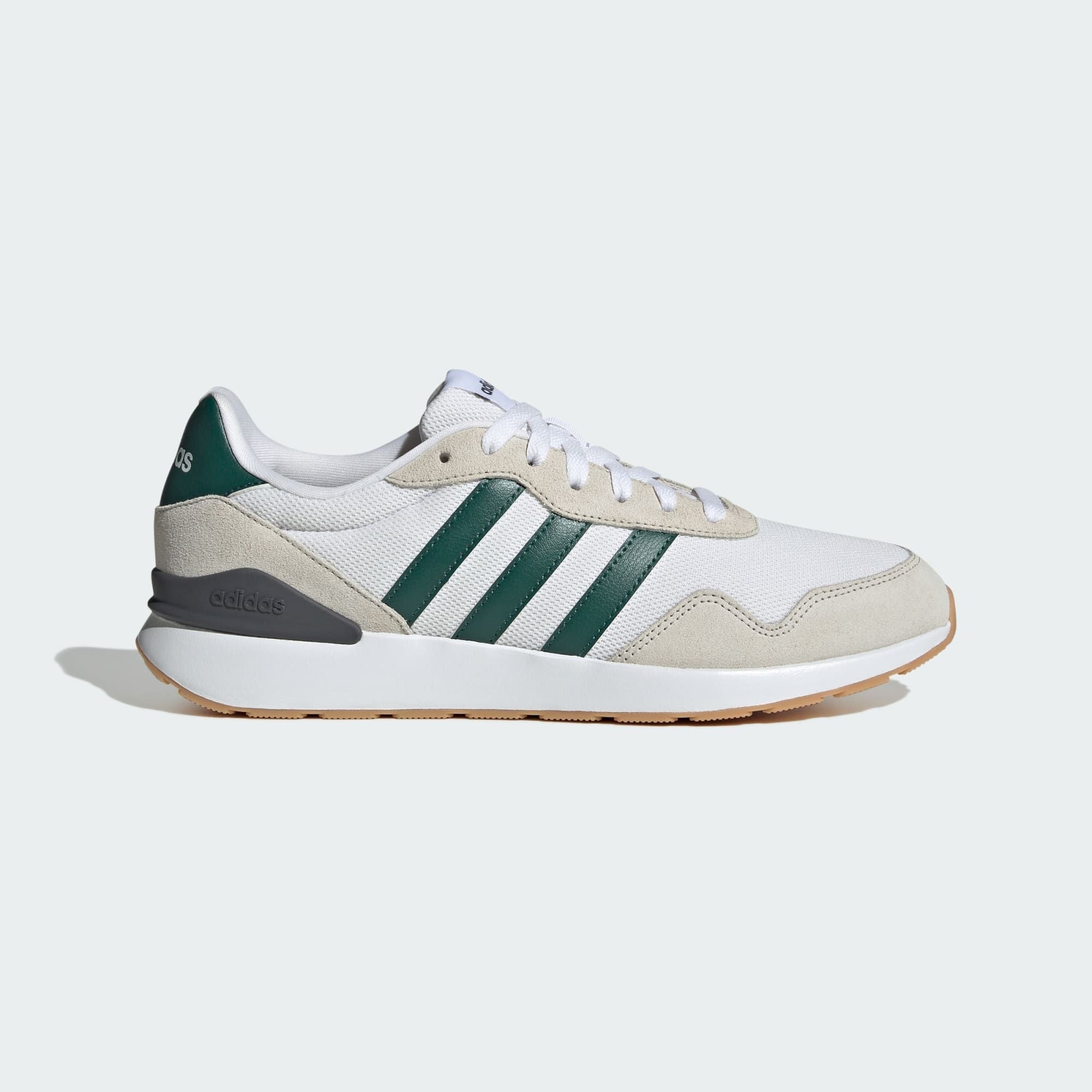 Adidas Run 60s 4.0 Cloud White Collegiate Green