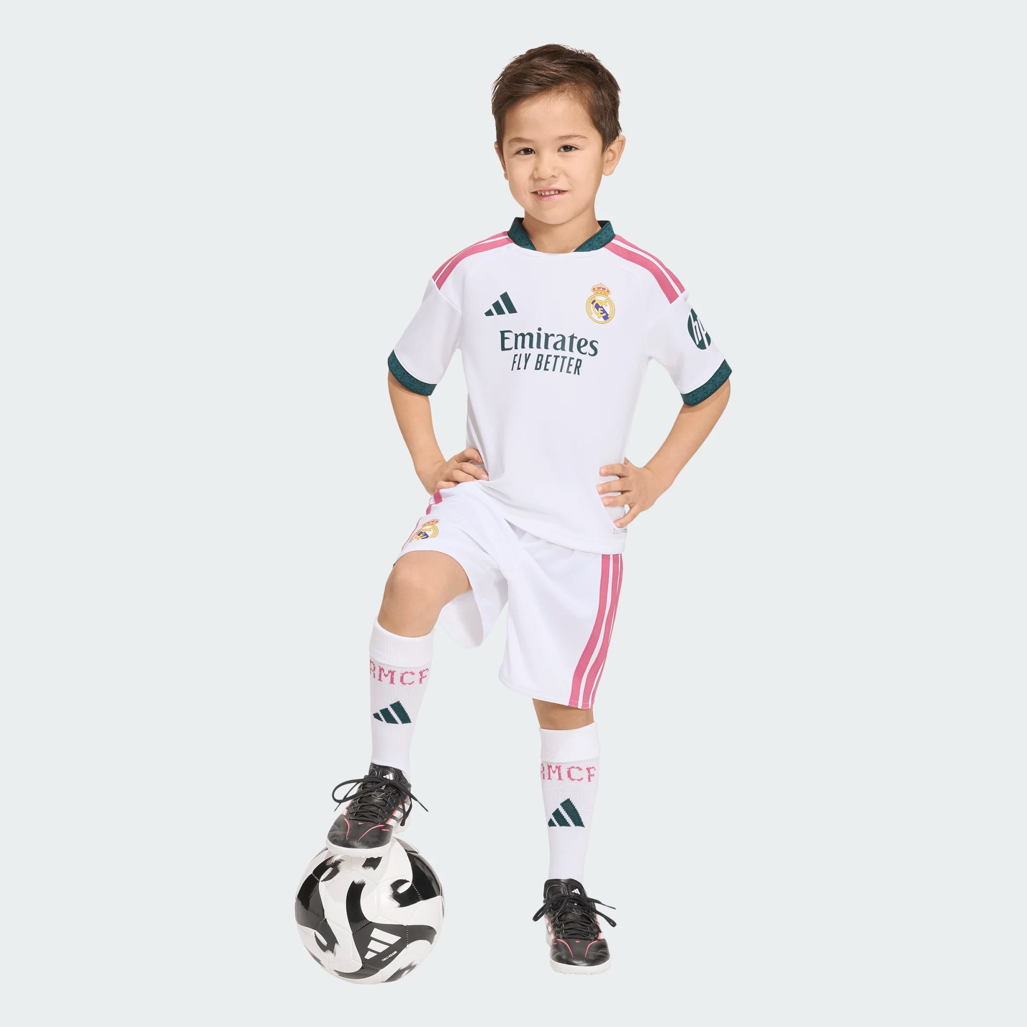 Adidas Real Madrid Home Mini Kit 2026/27 Junior KC3946