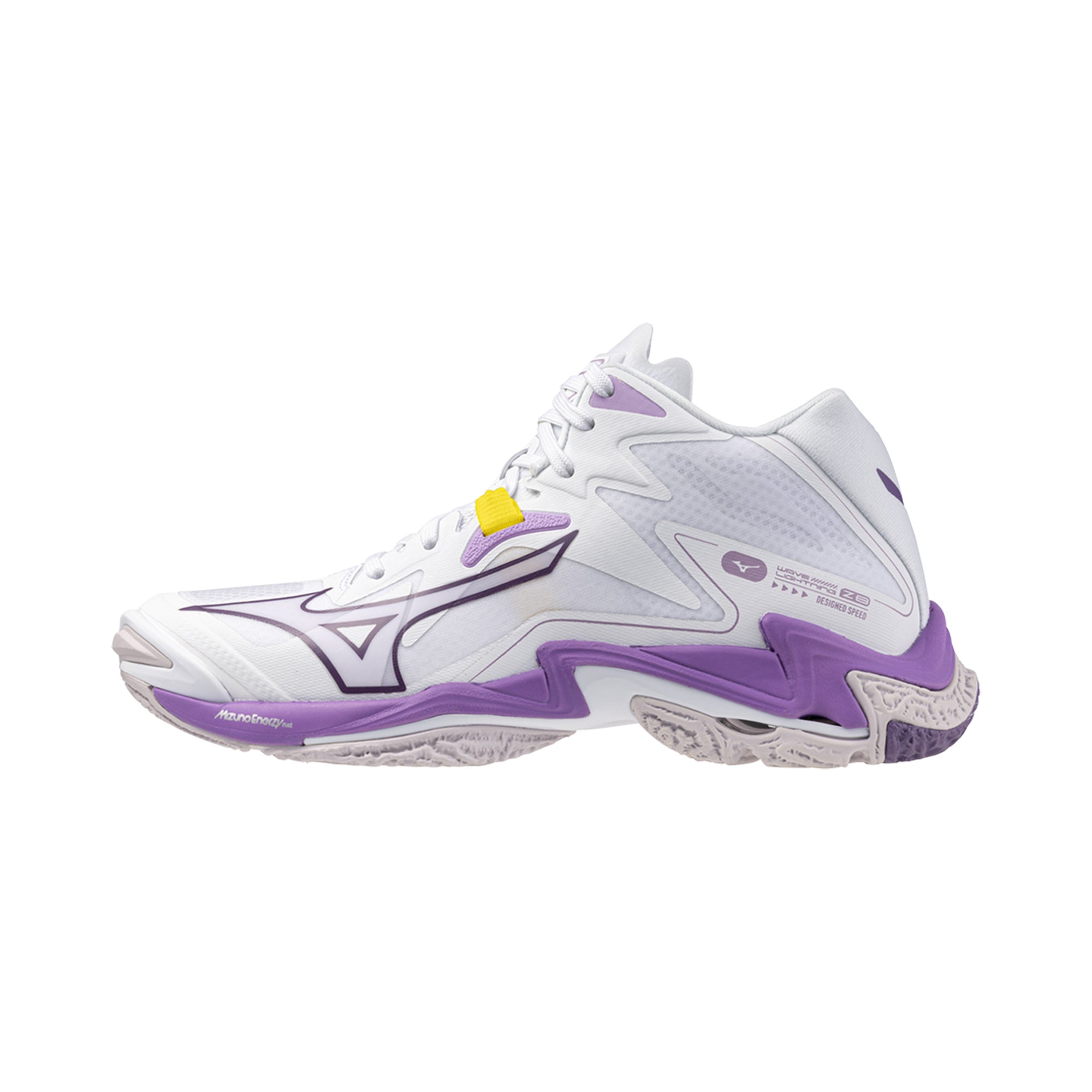 Mizuno Wave Lightning Z8 Mid Donna bianca e viola - V1GC240510
