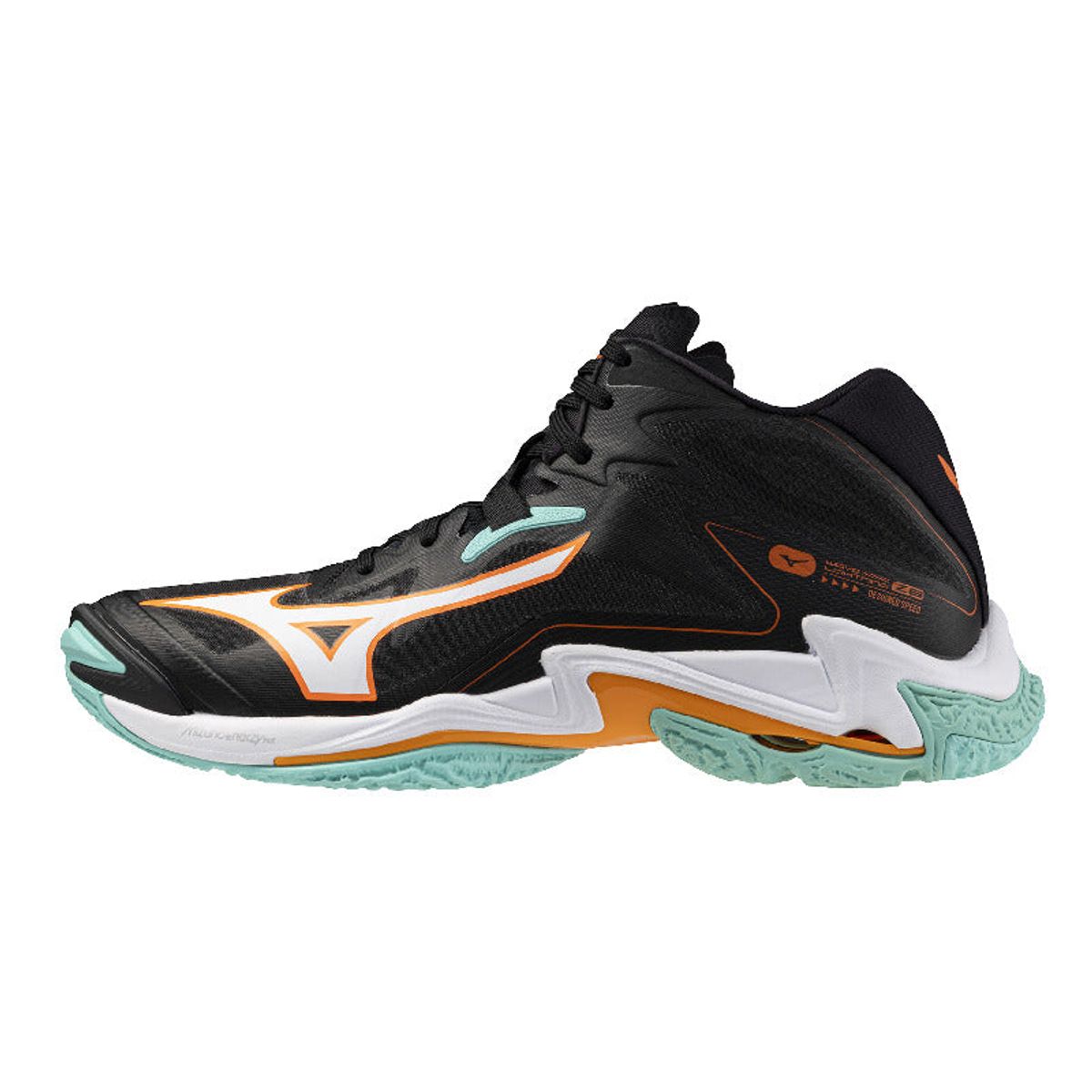 Mizuno Wave Lightning Z8 Mid V1GA240507 - vista 1 - fondo bianco 1:1
