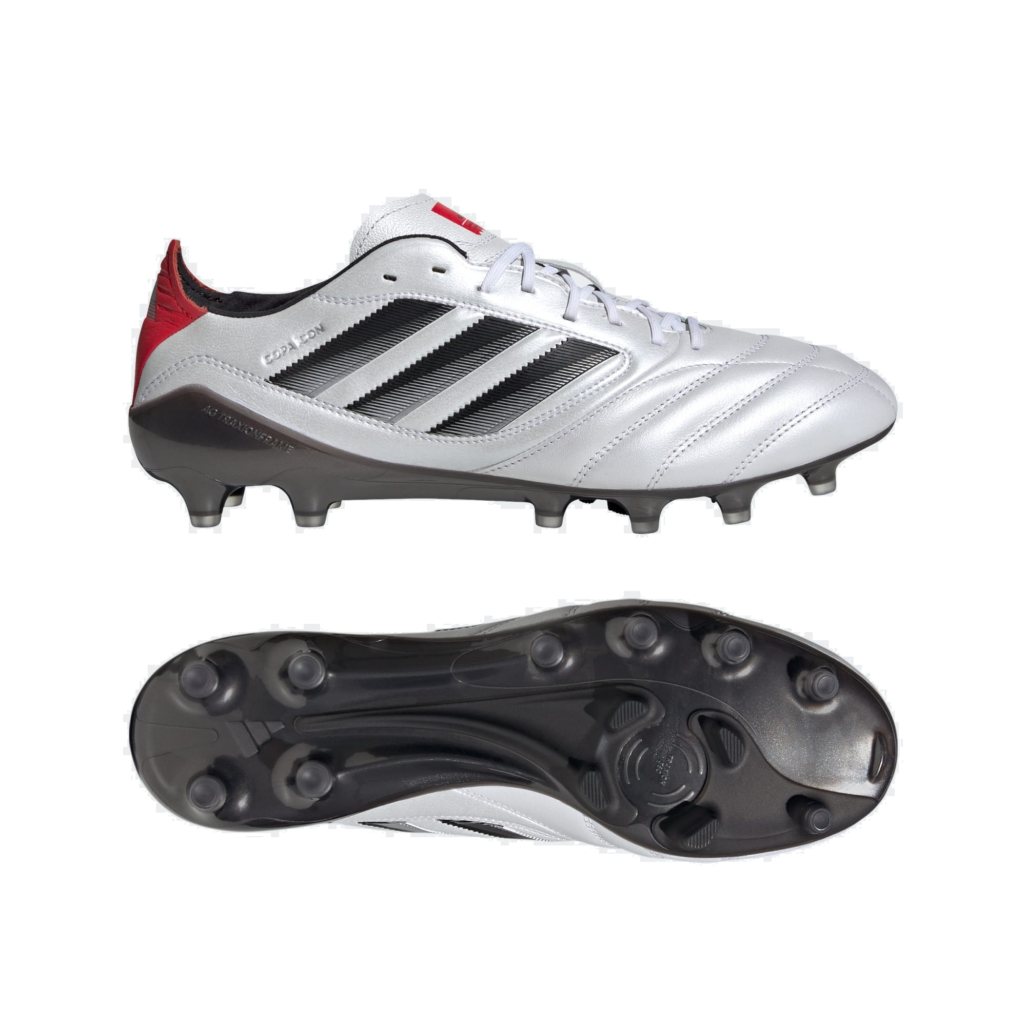 adidas Copa Icon 2 FG bianca su fondo bianco
