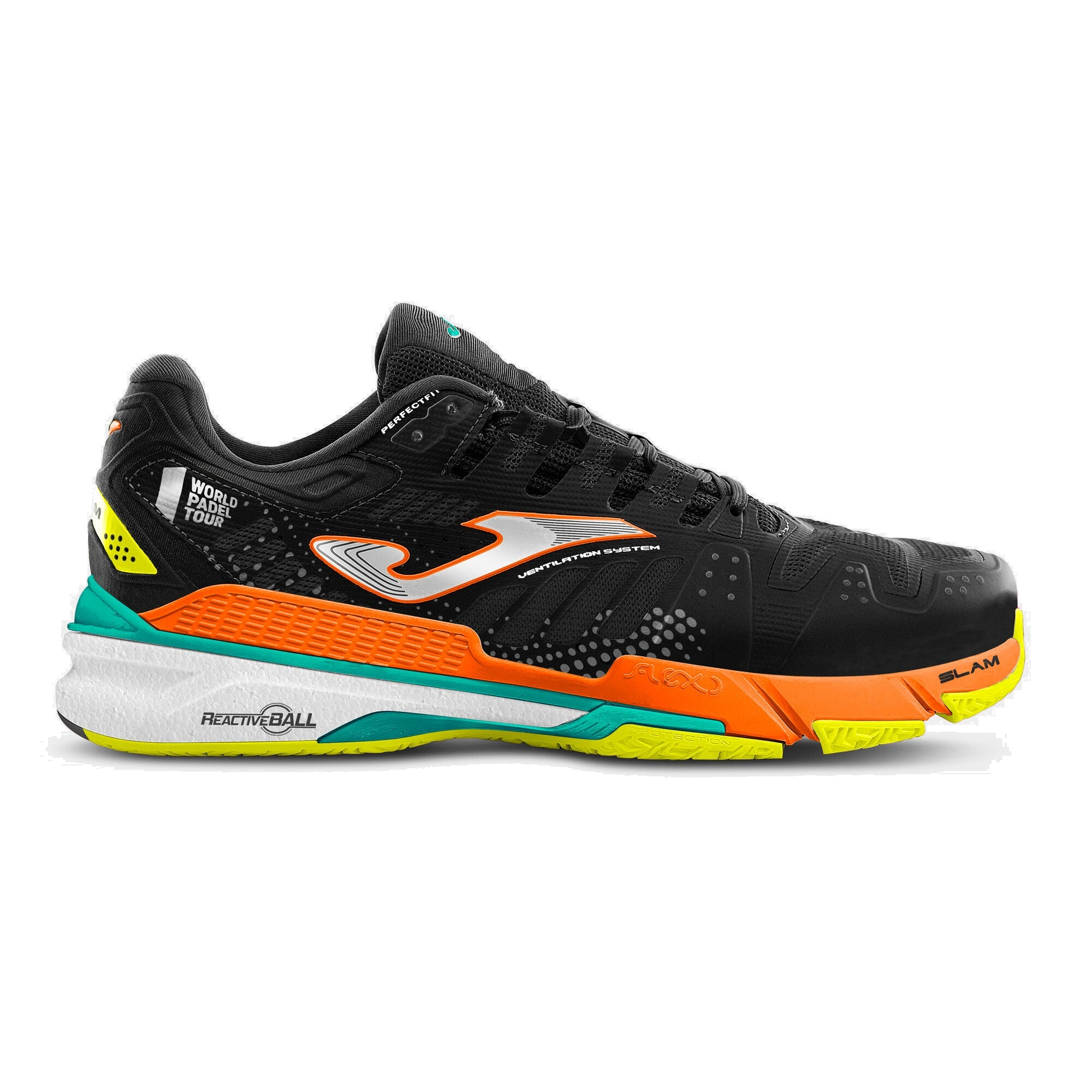 Joma T Slam Men 2201 nera su fondo bianco
