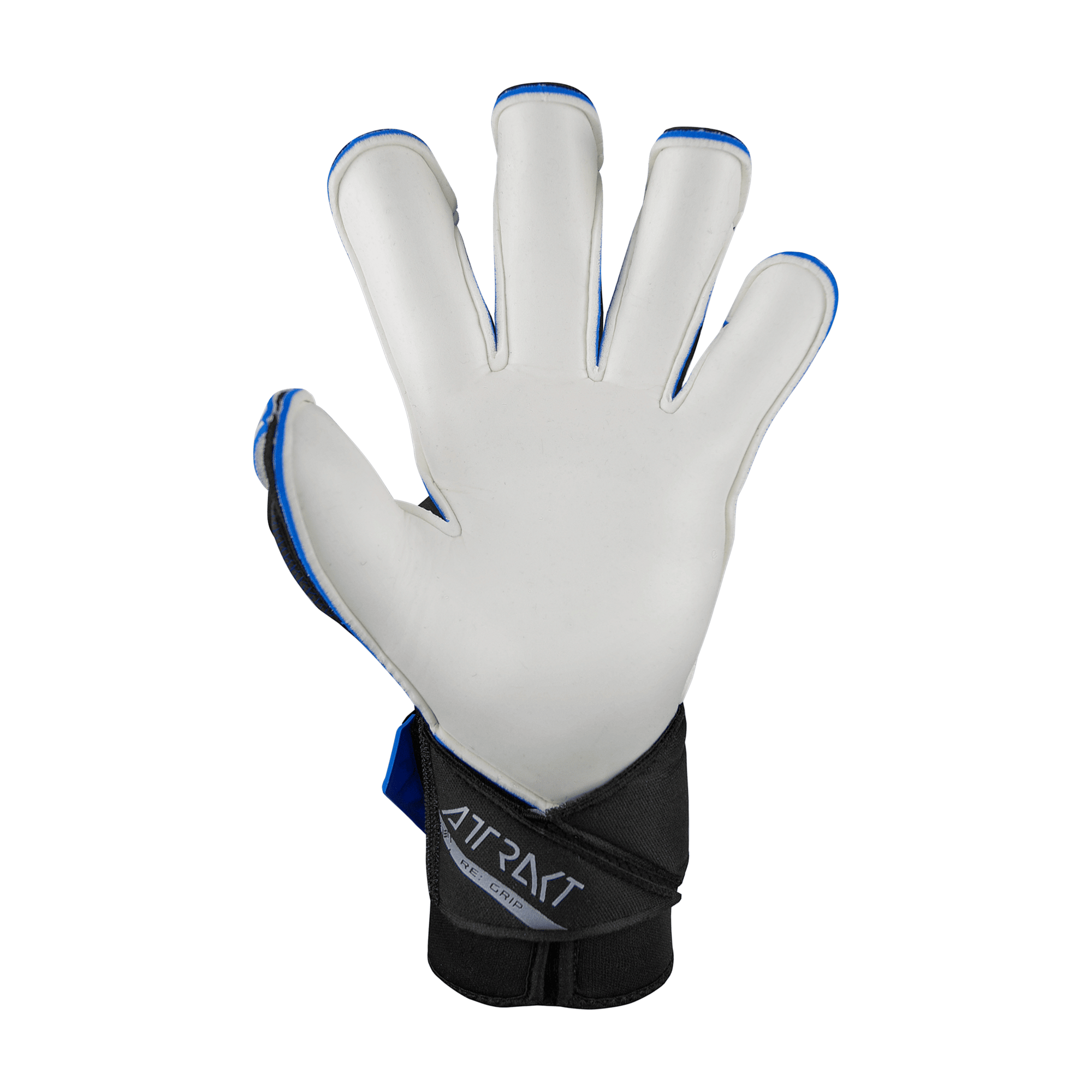 REUSCH ATTRAKT RE:GRIP MEN'S BLACK/BLUE - palm