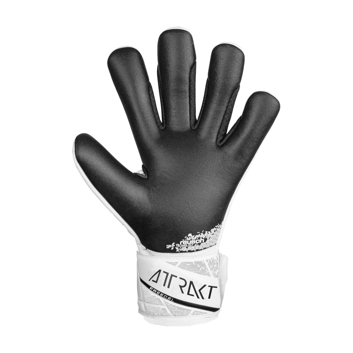 Reusch Attrakt Freegel Silver Junior 5472035 - palmo - fondo bianco 1:1