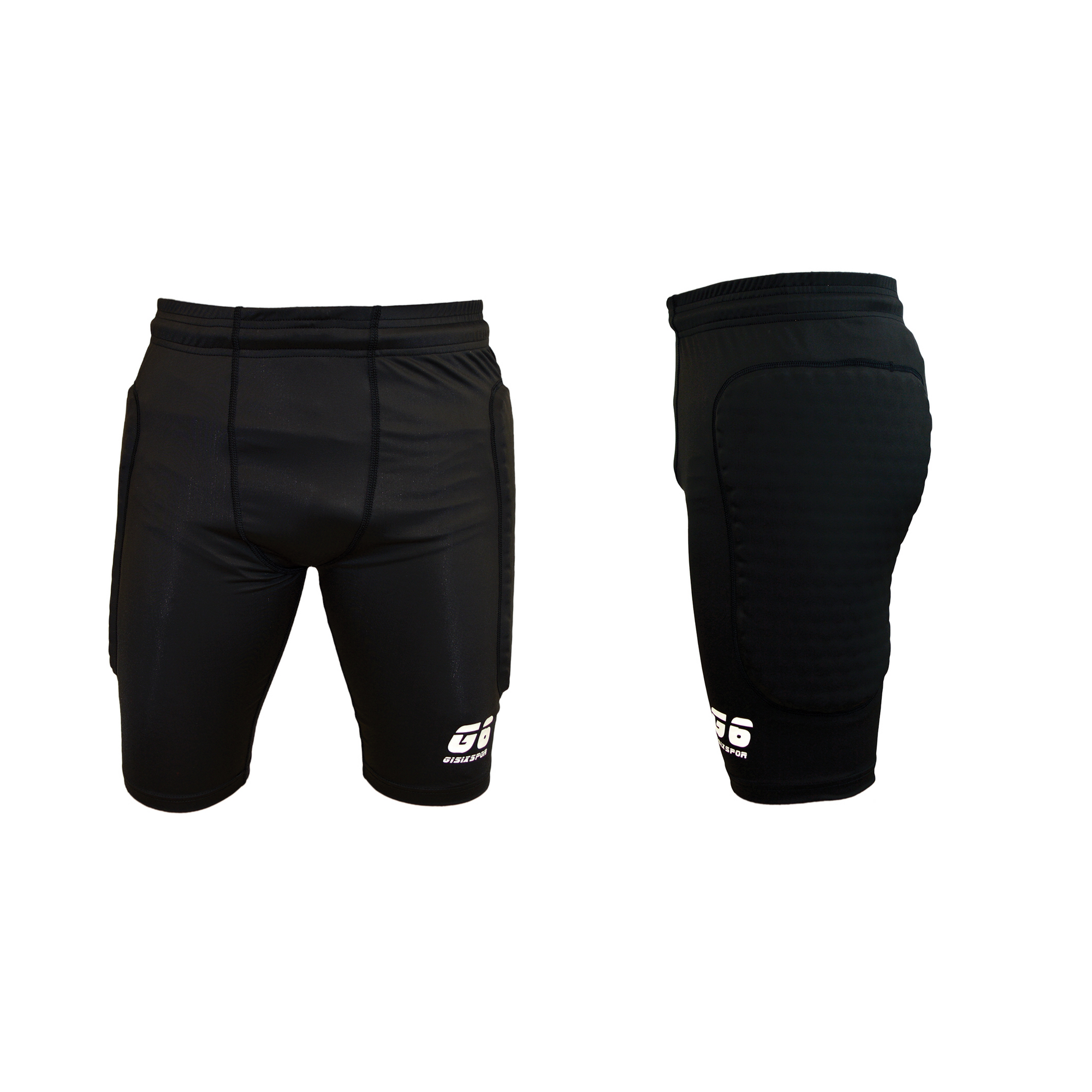 GISIX Match Short Junior black goalkeeper shorts