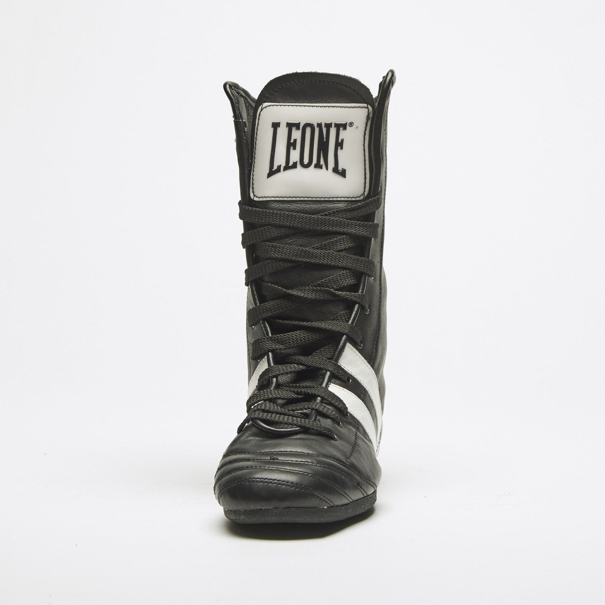 Leone Classic Boxing Boots Black - CL186