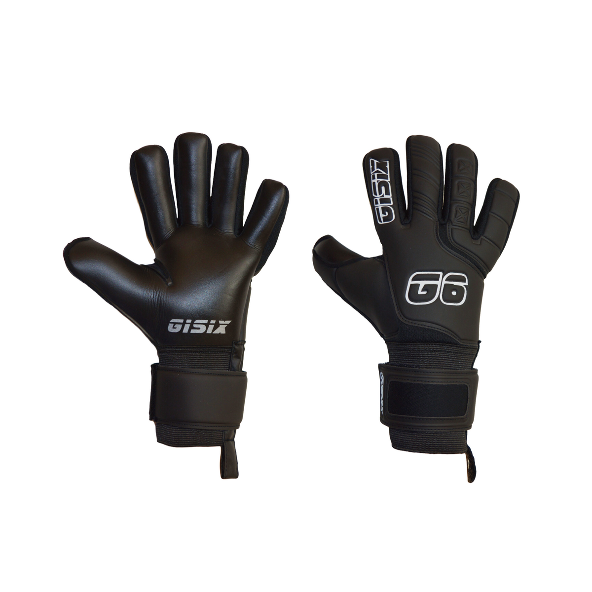 GISIX Effect 25 men's black goalkeeper gloves