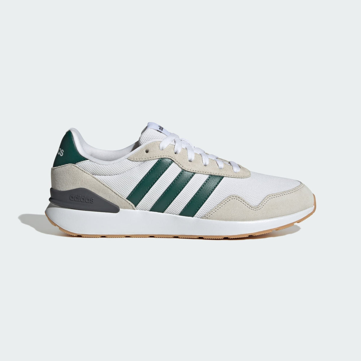 Adidas Run 60s 4.0 Cloud White Collegiate Green