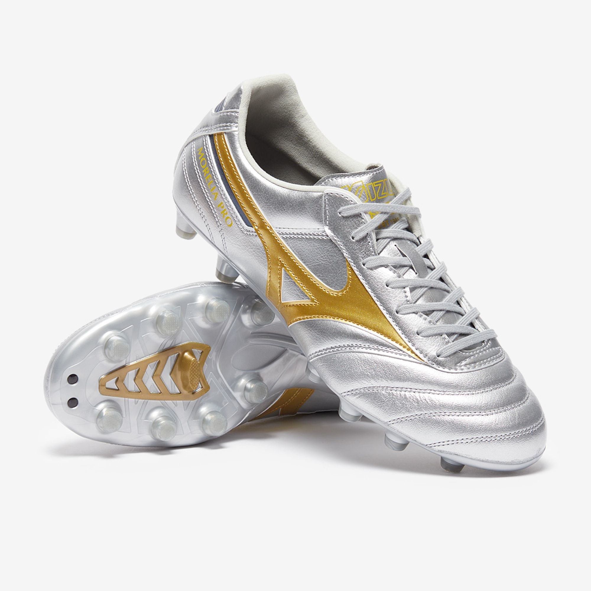 Mizuno Morelia II Pro FG Galaxy Silver Gold - P1GA251304