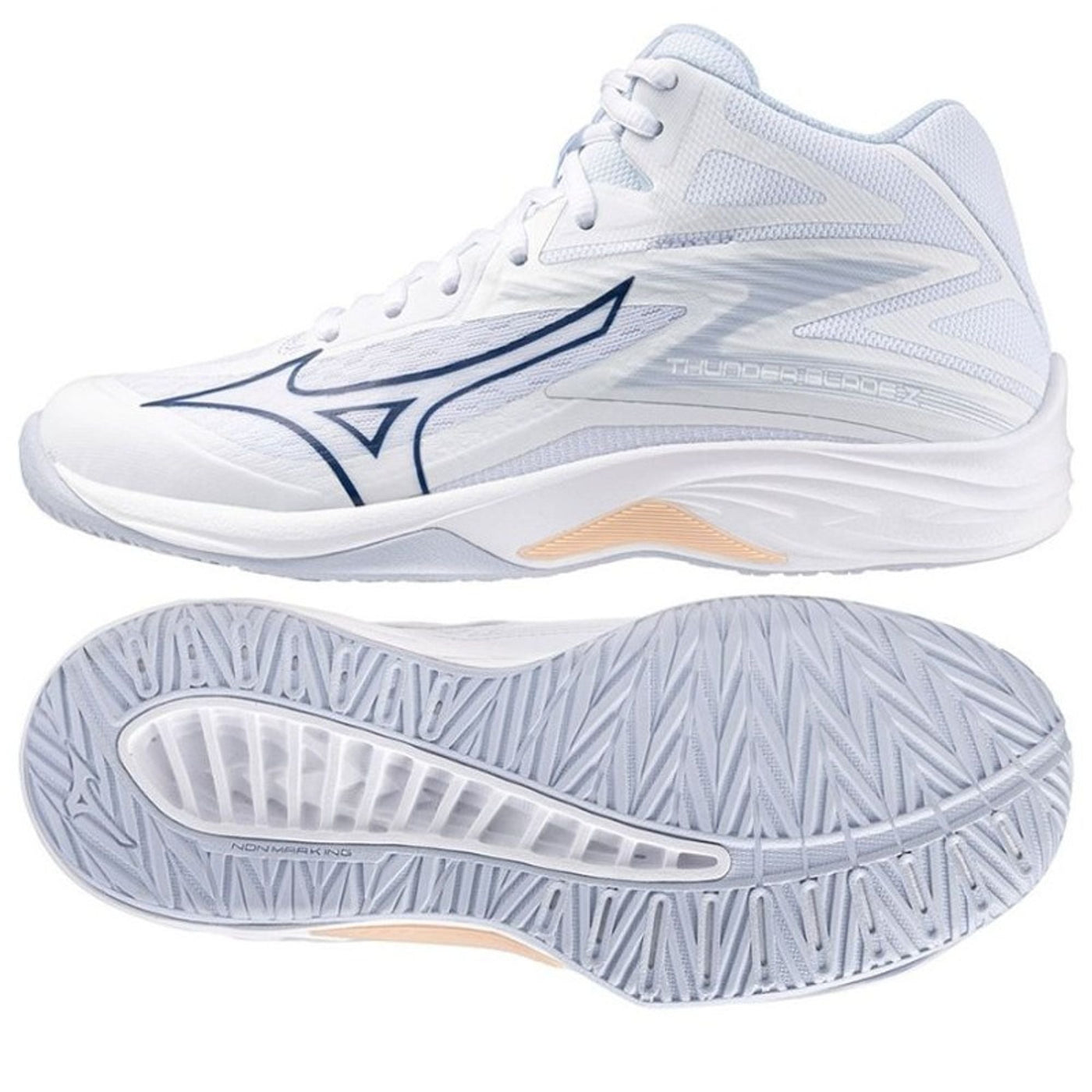 Mizuno Thunder Blade Z Mid White - V1GC237520