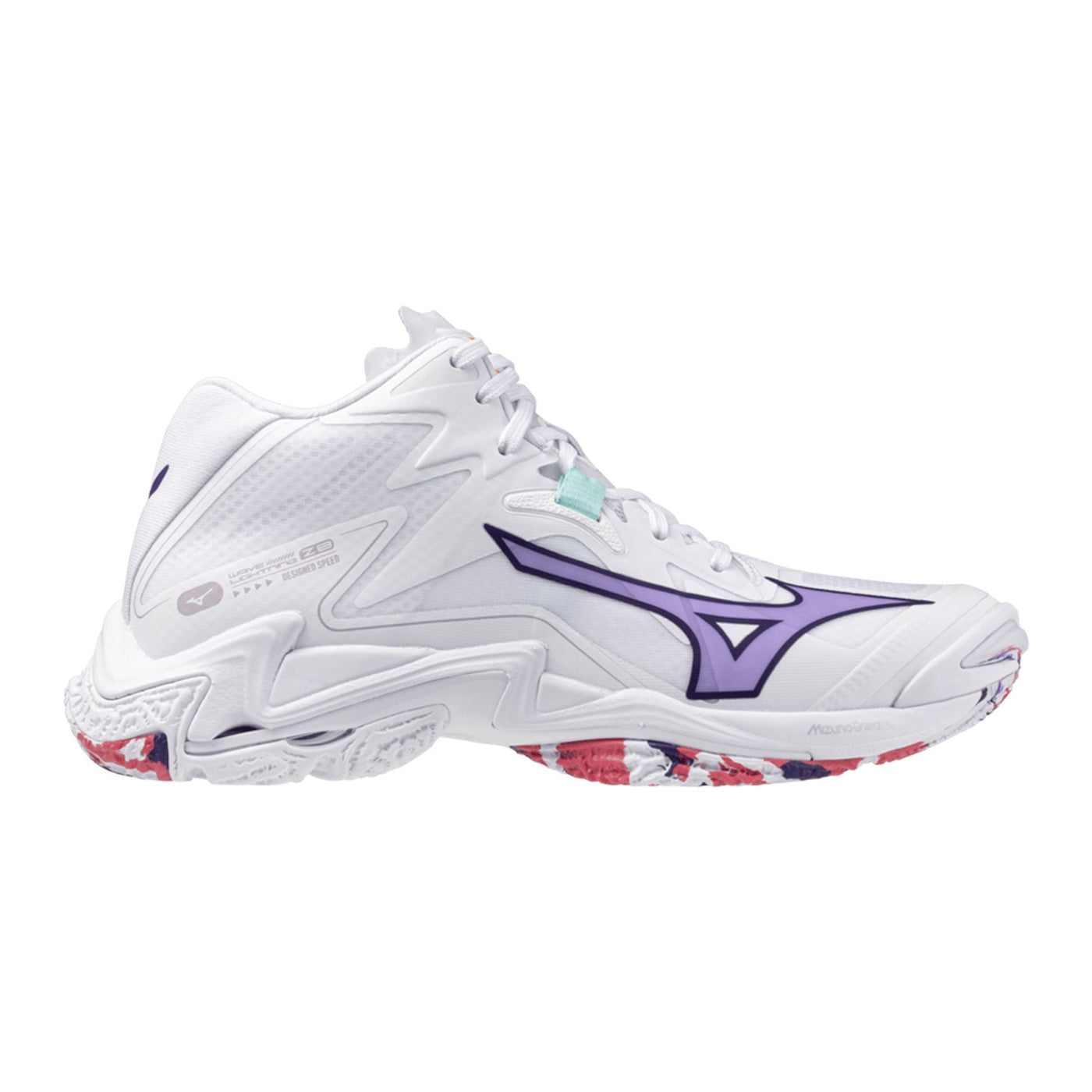 Mizuno Wave Lightning Z8 Mid White Violet - V1GC240520