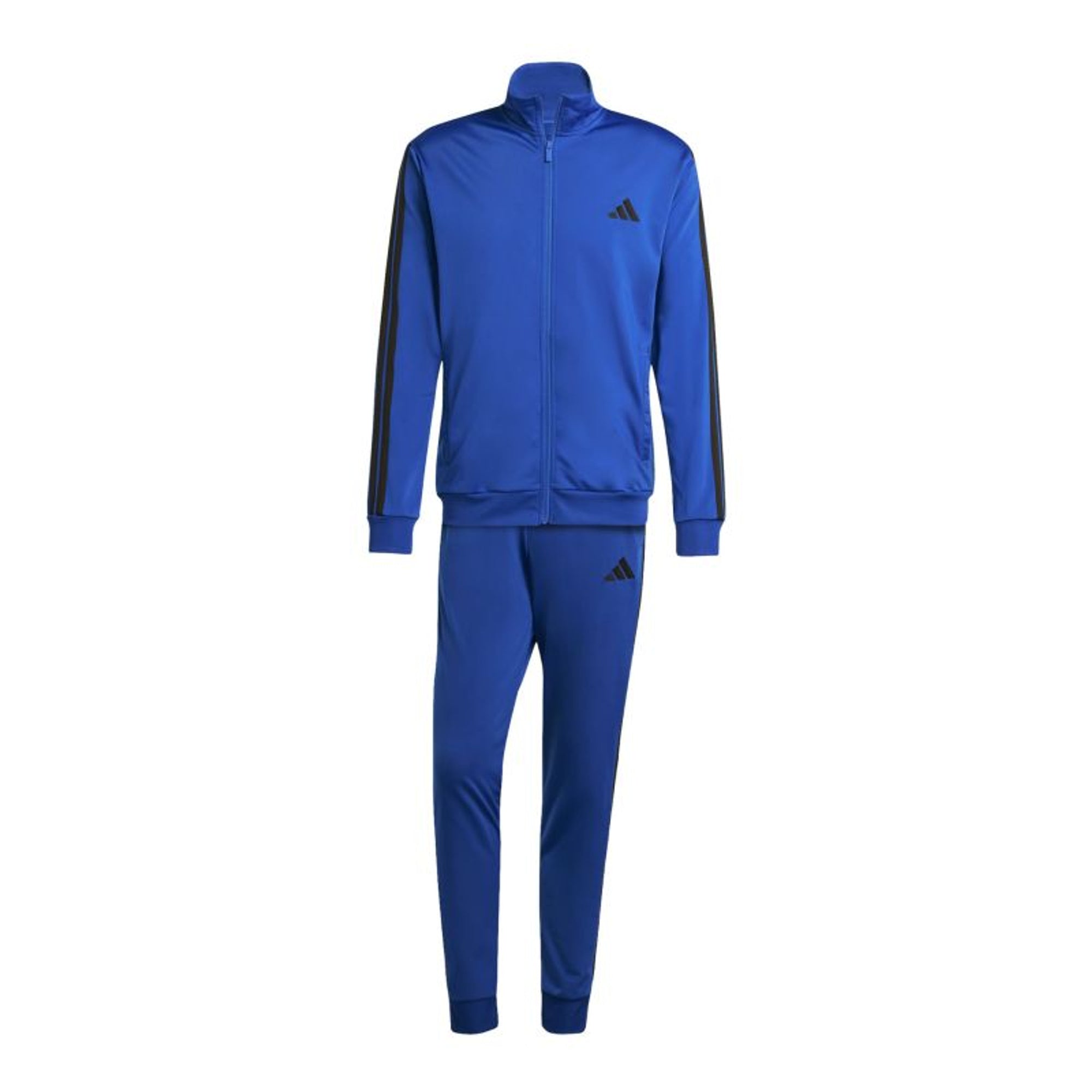 adidas 3-Stripes Fleece Tracksuit blu royal - JI8857