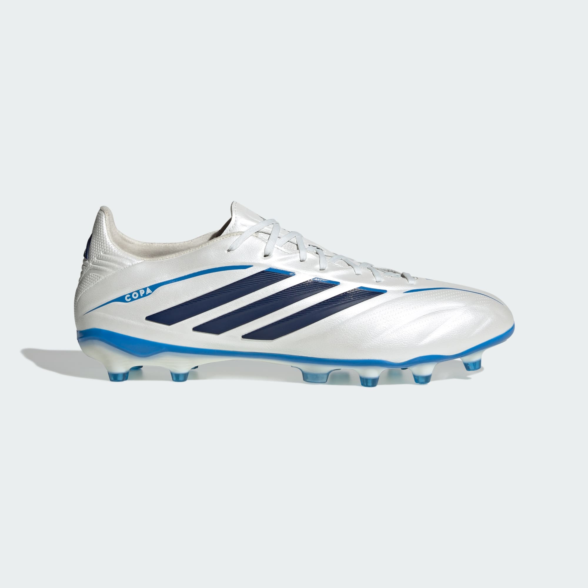 Adidas Copa Pure IV Pro FG KI0627 Zero Metallic Dark Blue Lucid Ray Blue