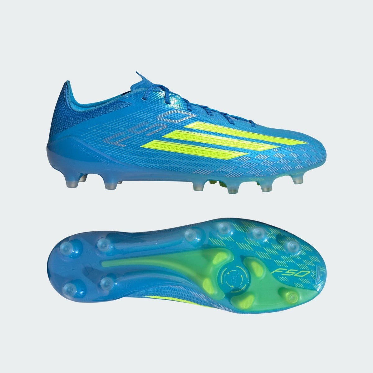 Adidas F50 Elite AG JR6463 Lucid Ray Blue Team Solar Yellow