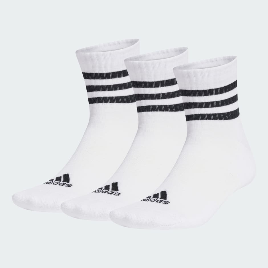 adidas 3-Stripes Cushioned Sportswear Low-Cut Socks HT3456