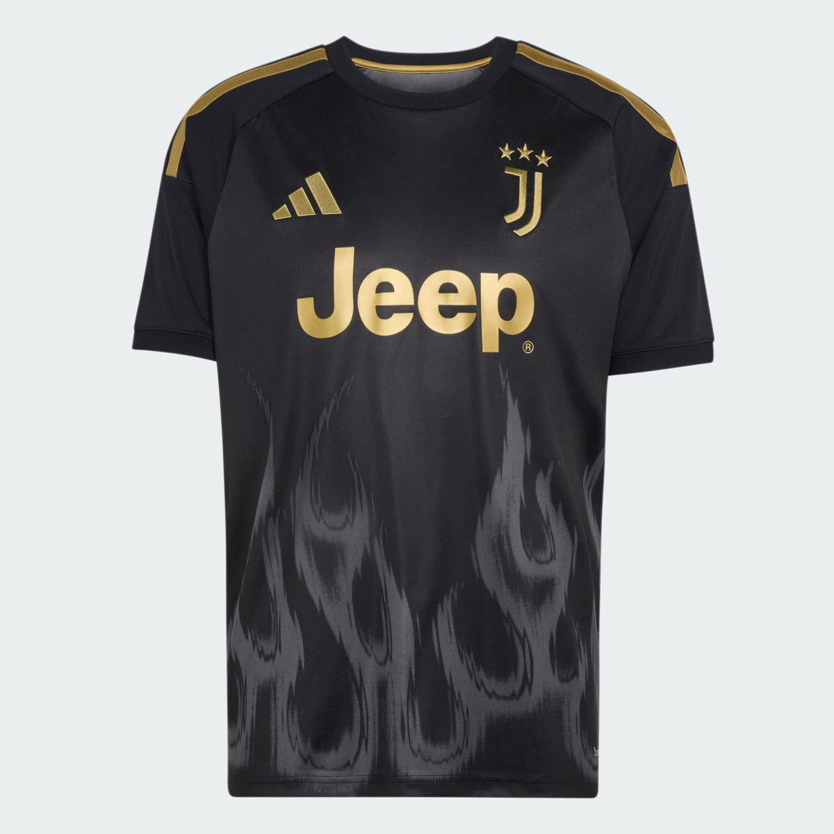 Adidas Juventus Third Jersey 2026/27 nera - fronte