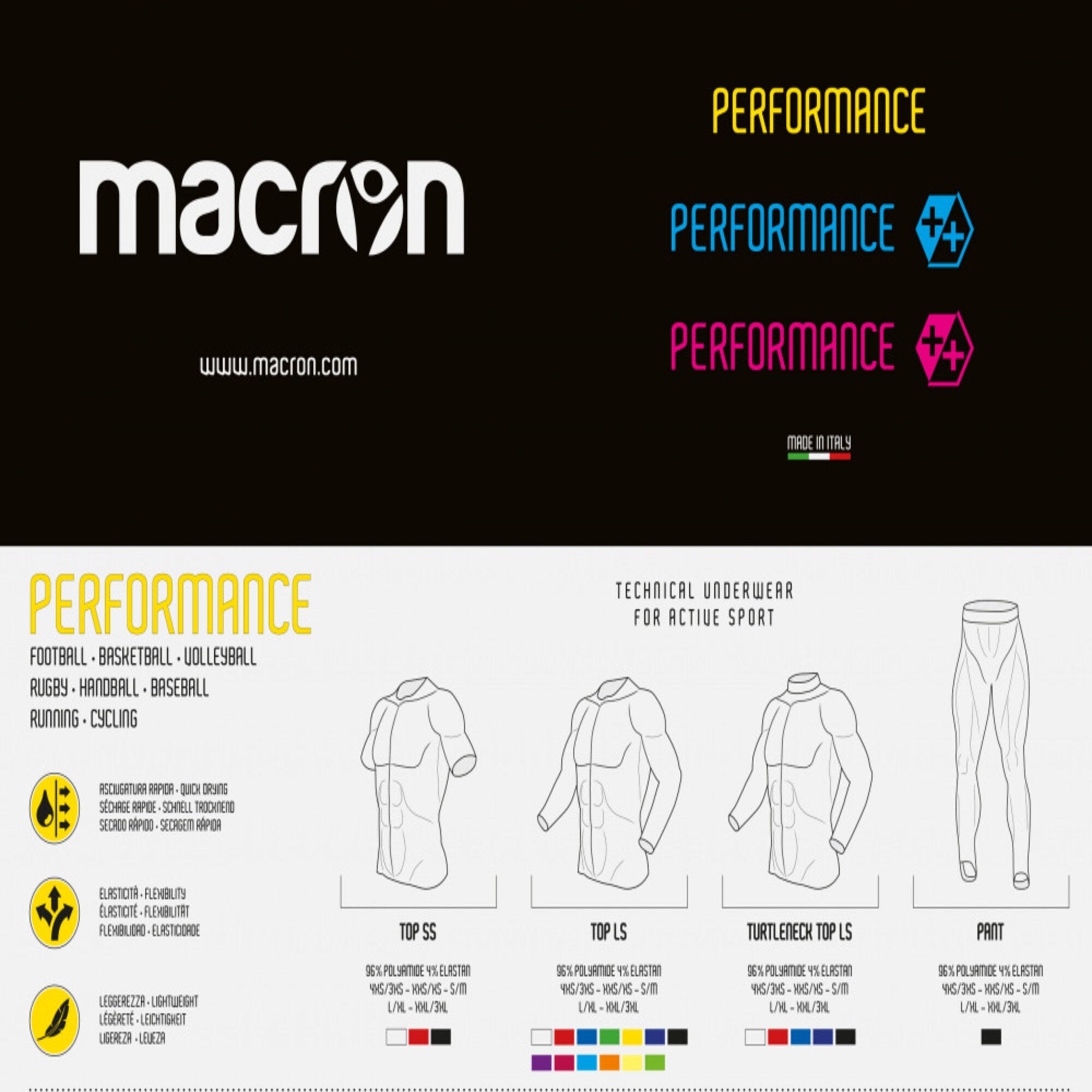 9161 - T-Shirt Termiche - Macron
