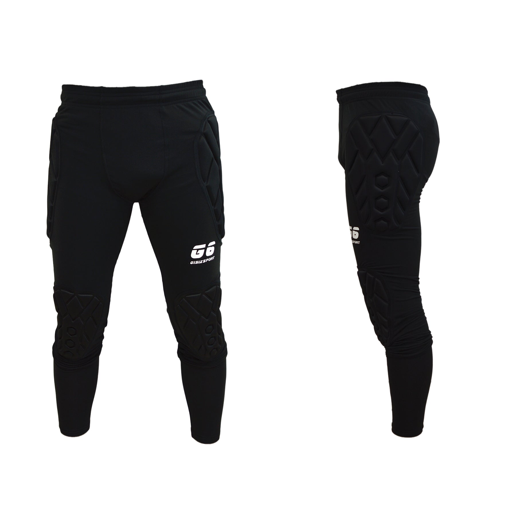 Gisix Compression Long A111 pantalone portiere nero