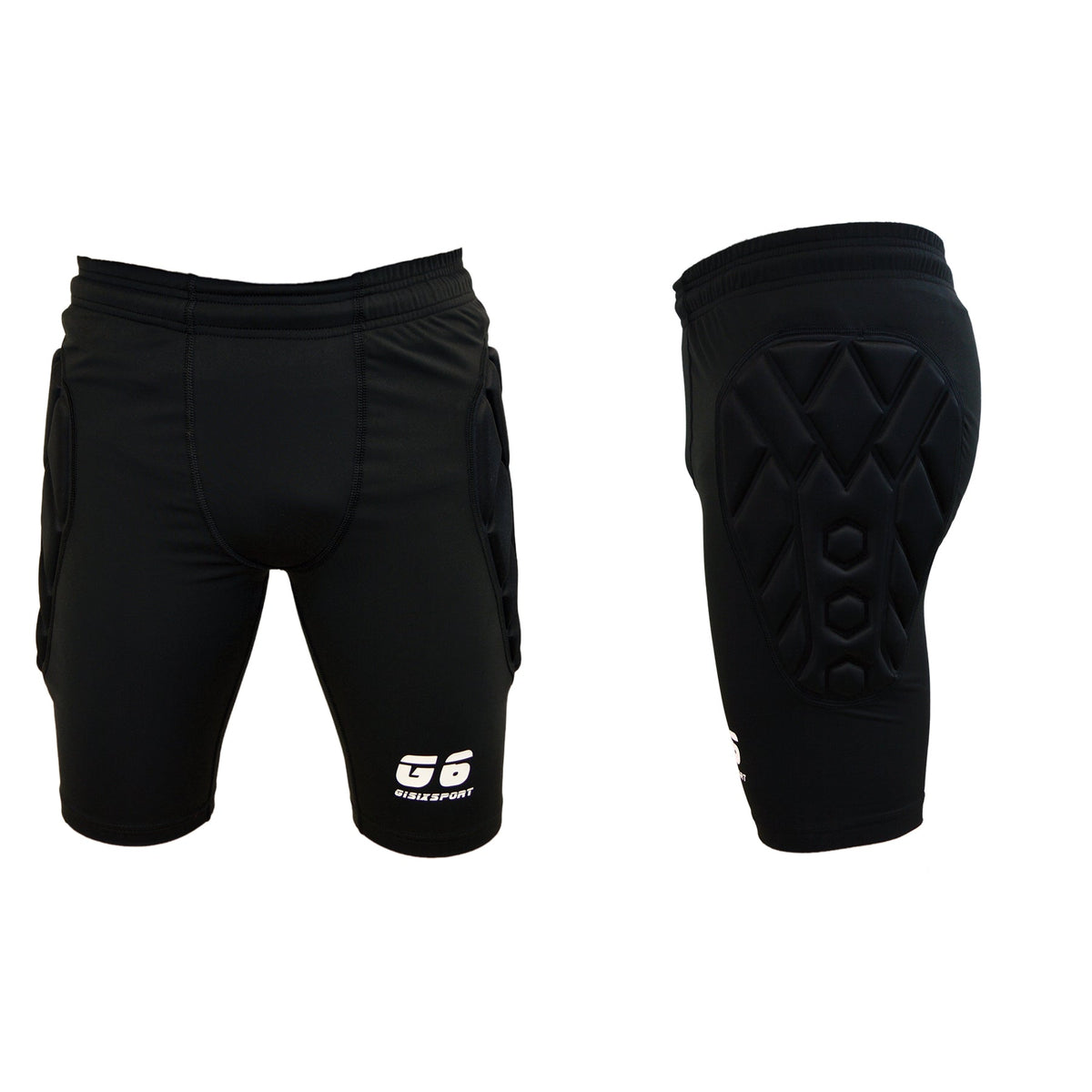 Gisix Compression Short A116 pantaloncino portiere nero