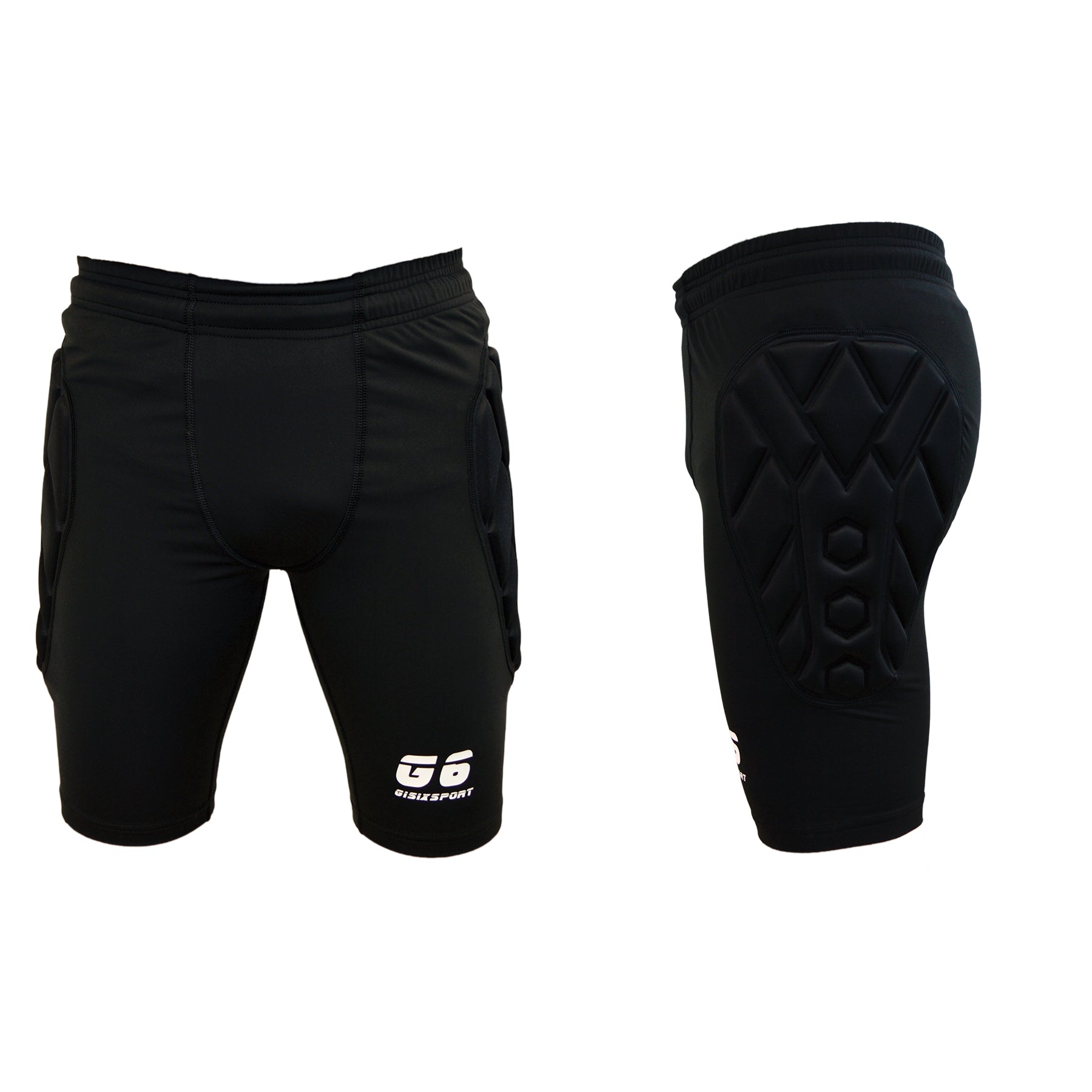 Gisix Compression Short A116 pantaloncino portiere nero