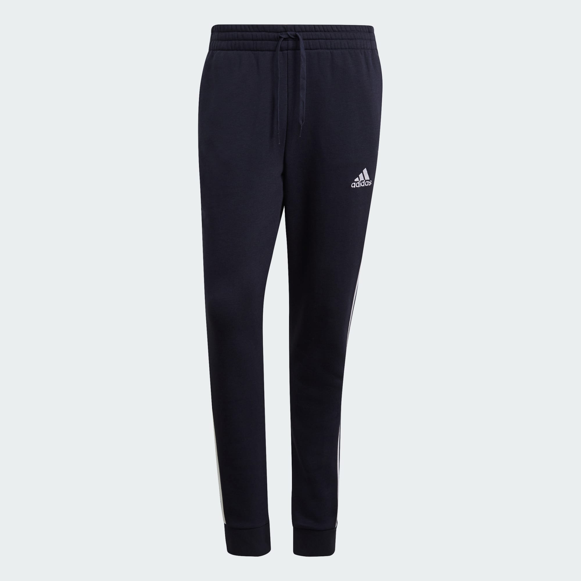 adidas Essentials 3-Stripes Fleece Pants blu navy GK8823