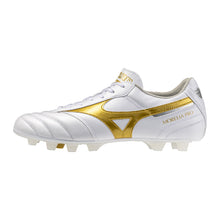 Mizuno Morelia II Pro Bianco Oro - scarpe da calcio