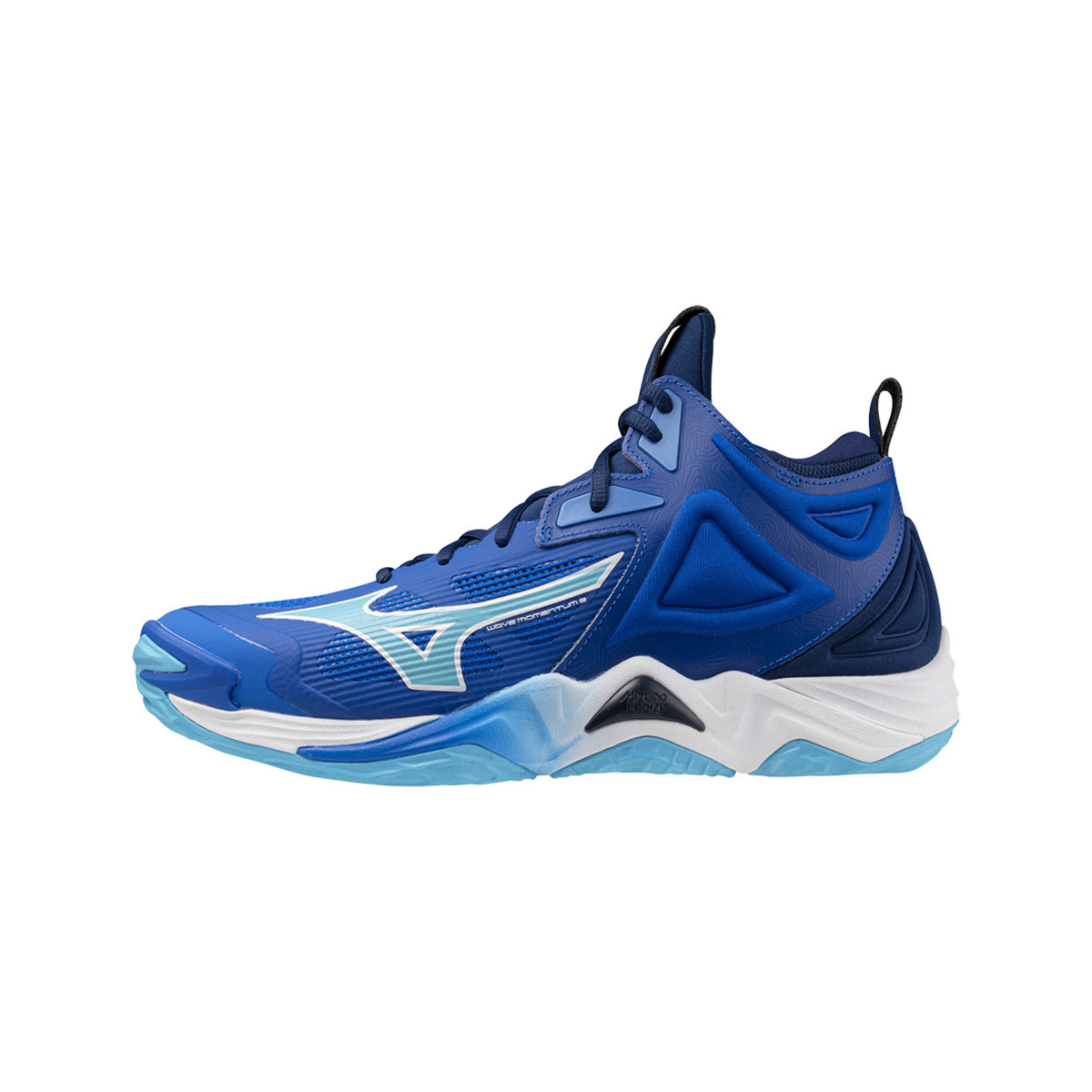 Mizuno Wave Momentum 3 Mid V1GA231701 - vista 1 - fondo bianco 1:1
