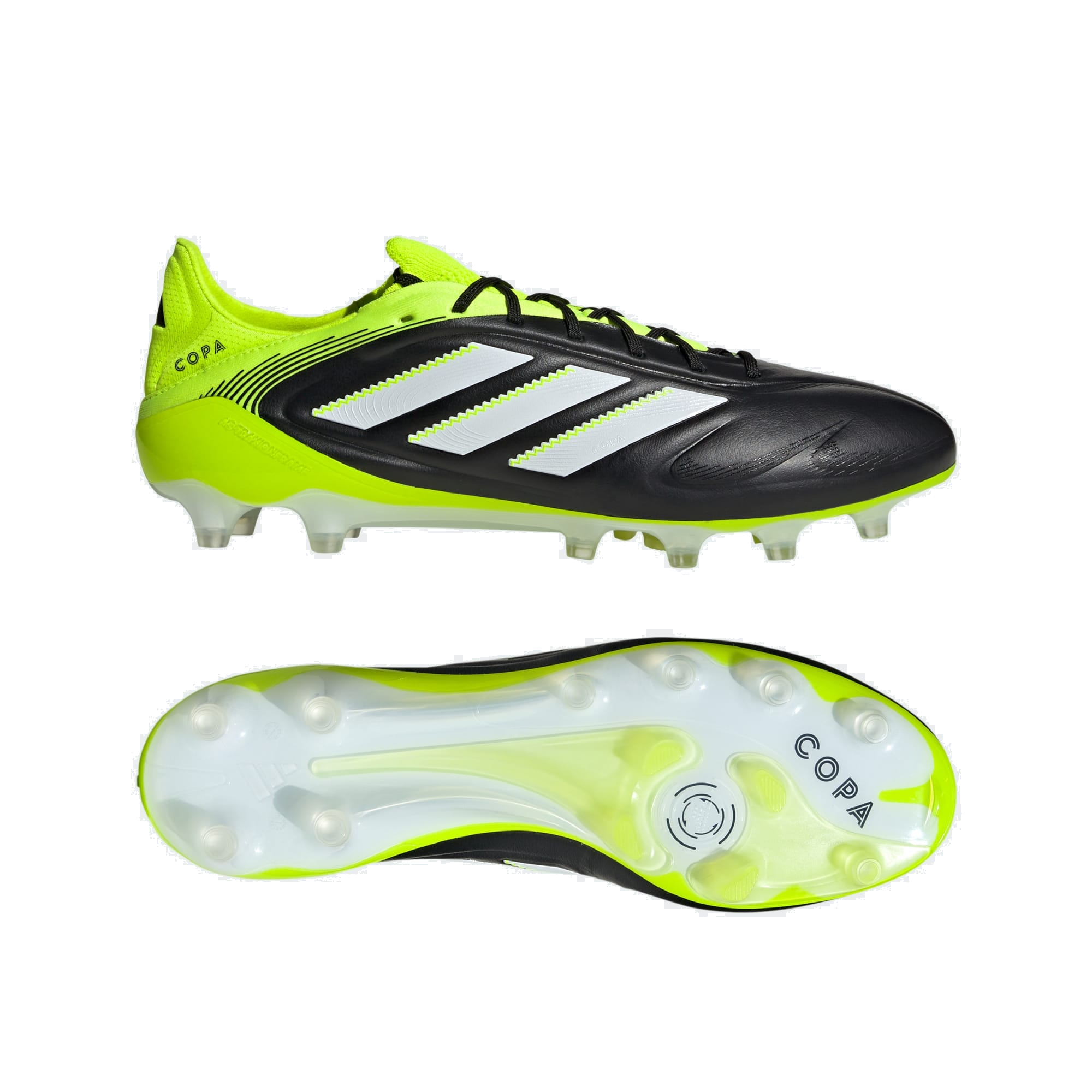 adidas Copa Pure 3 Elite AG nera su fondo bianco