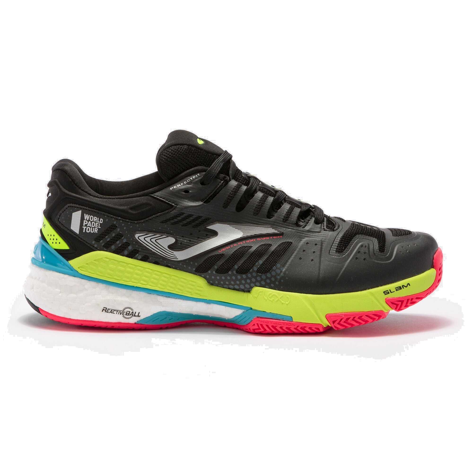 Joma T Slam Men 2101 nera su fondo bianco
