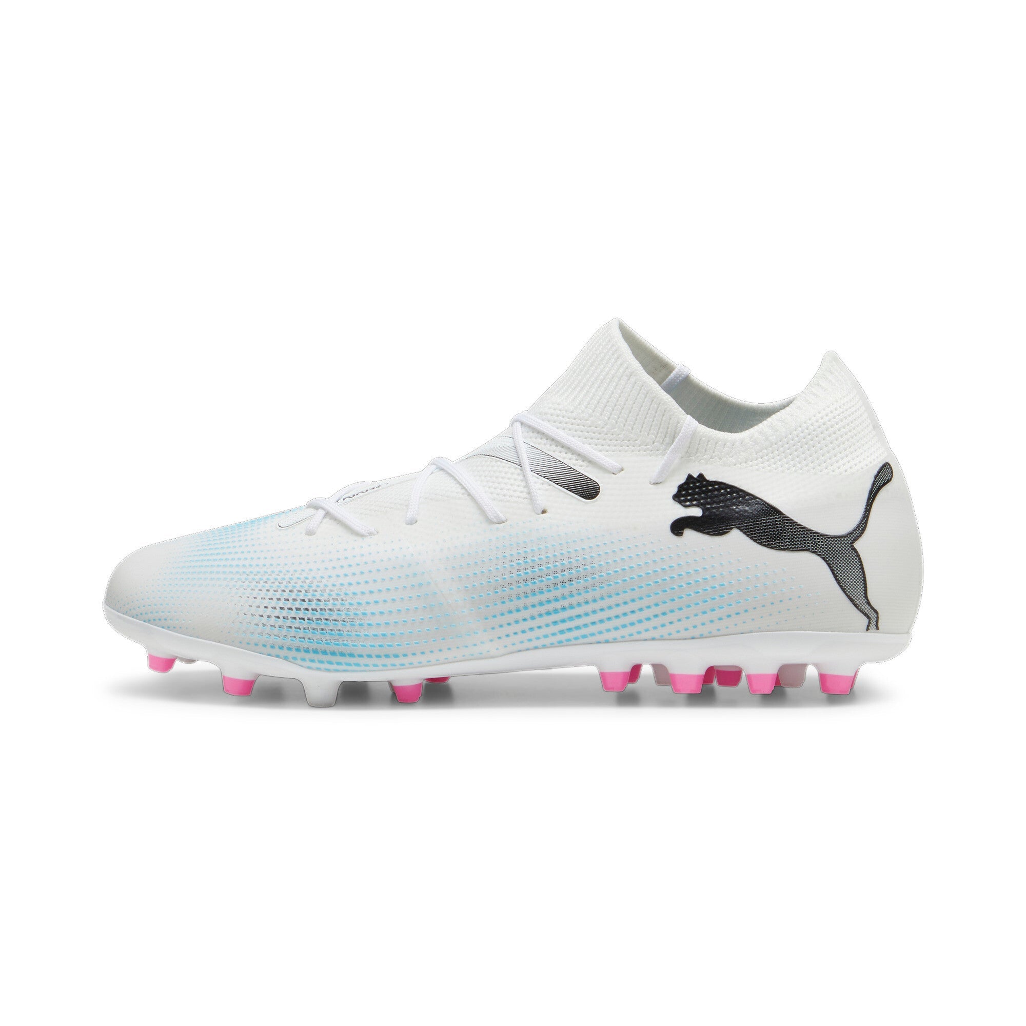 PUMA FUTURE 7 Match MG bianca su fondo bianco