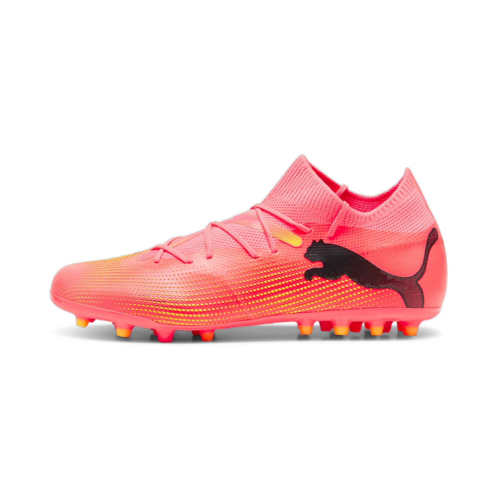 PUMA FUTURE 7 Match MG rossa su fondo bianco