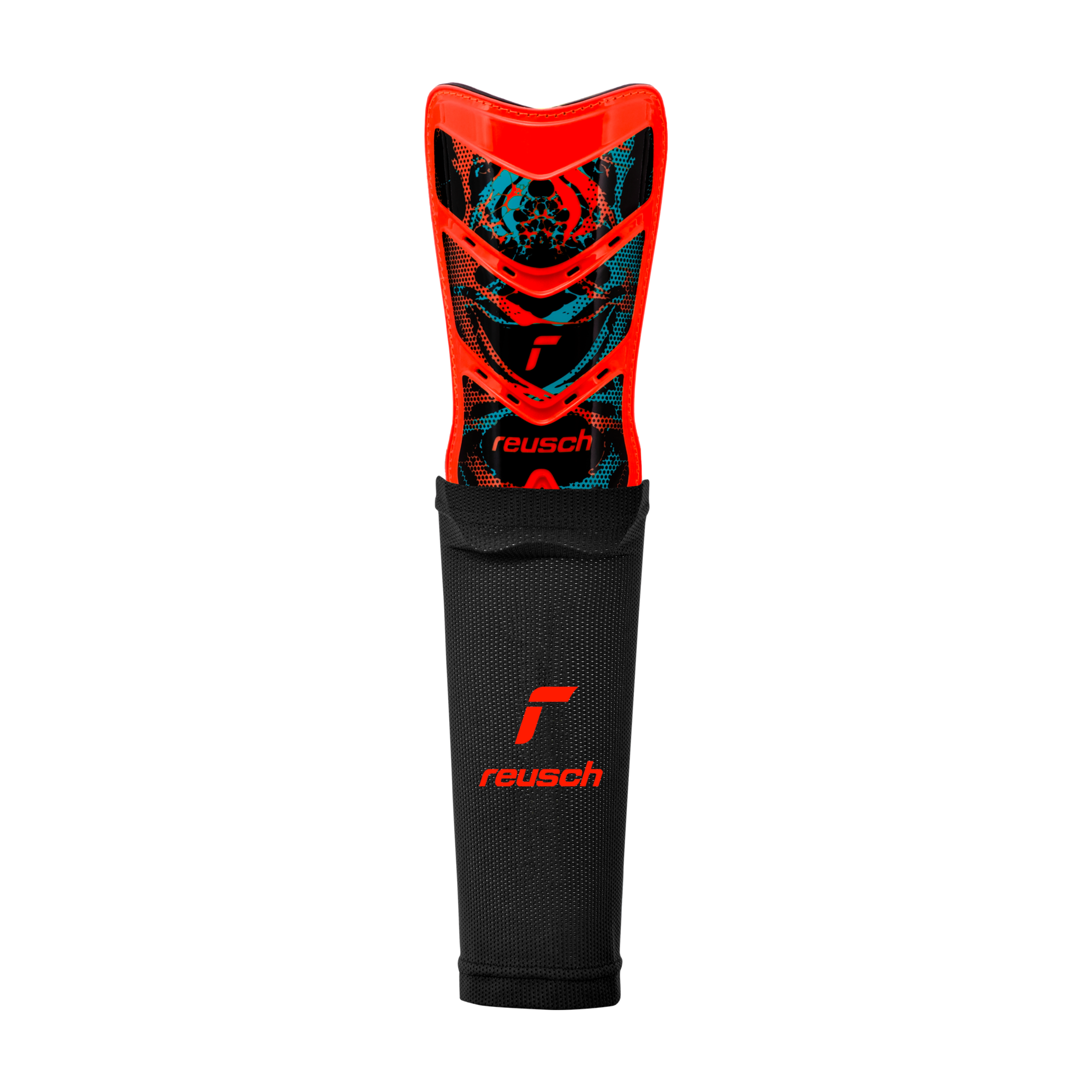 Reusch Shinguard Attrakt Supreme Rosso – con manicotto