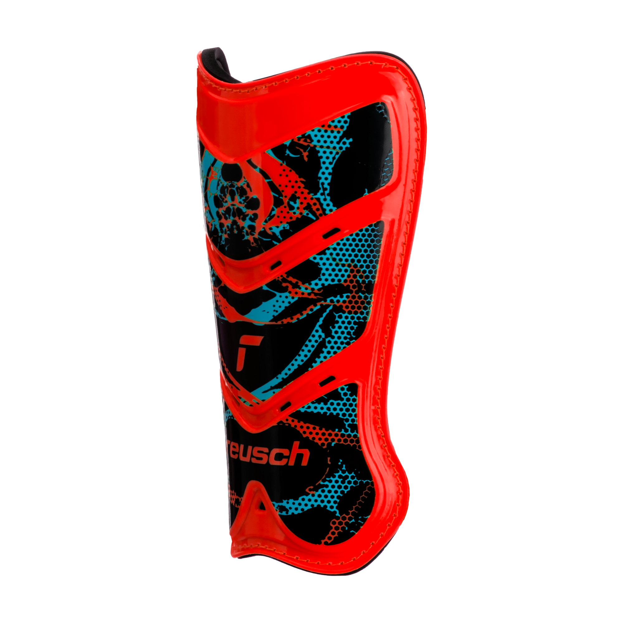 Reusch Shinguard Attrakt Supreme Rosso – vista frontale