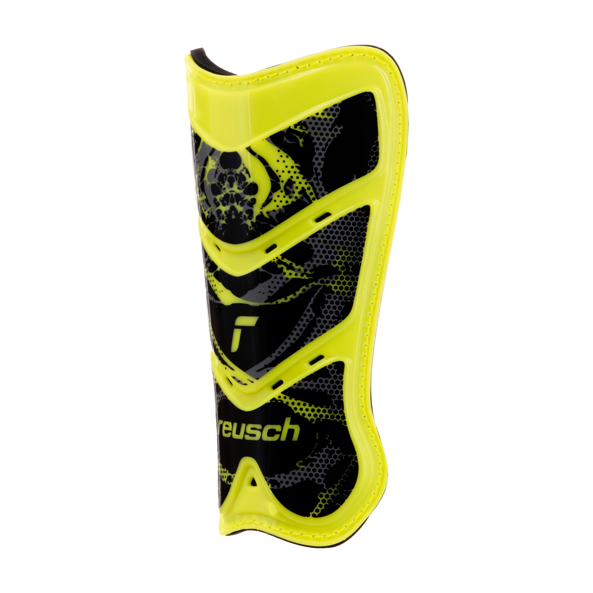 Reusch Shinguard Attrakt Supreme Giallo – vista frontale